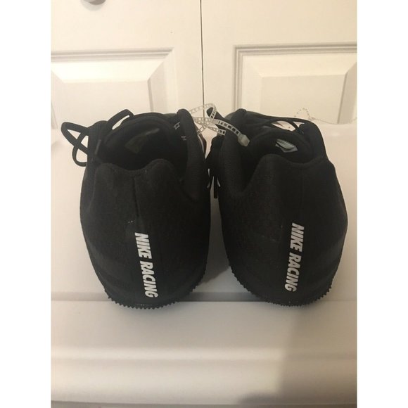 New Nike Men's Sz 13 Zoom Rival S Track Spike 907564 001 Shoes Black/White - Picture 3 of 8